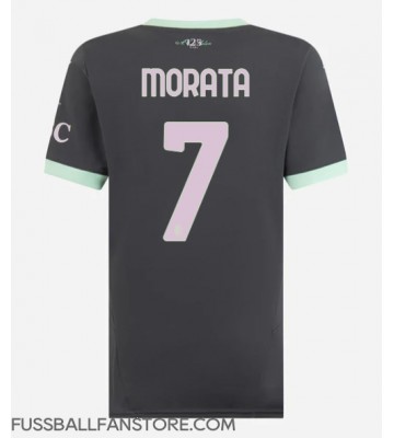 AC Milan Alvaro Morata #7 Replik 3rd trikot Damen 2024-25 Kurzarm